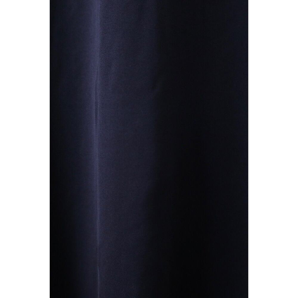 Vintage 1990s Ralph Lauren Collection Size 4 Rayon Jersey Maxi Navy Blue - Picture 6 of 12